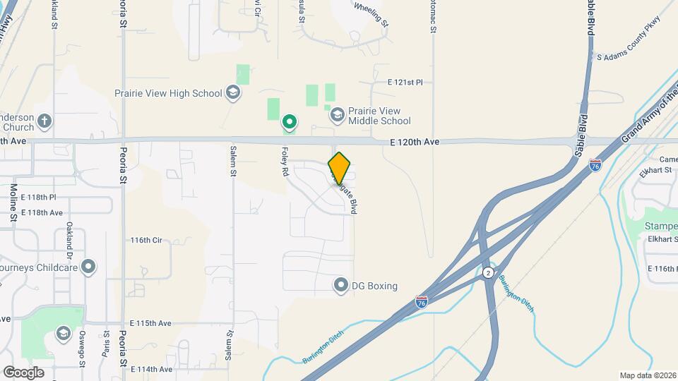 5130 Bittercress Rd Mapa y Detalles de la Ubicación