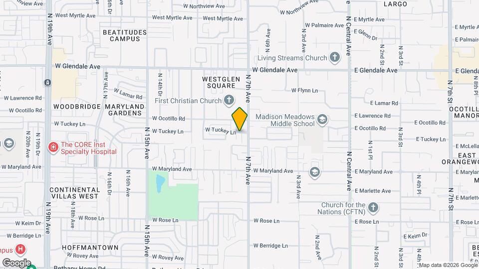 715 W Tuckey Ln Map and Location Details