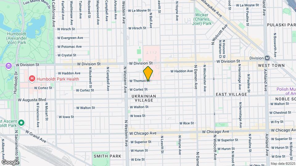 2247 W Thomas St Map and Location Details