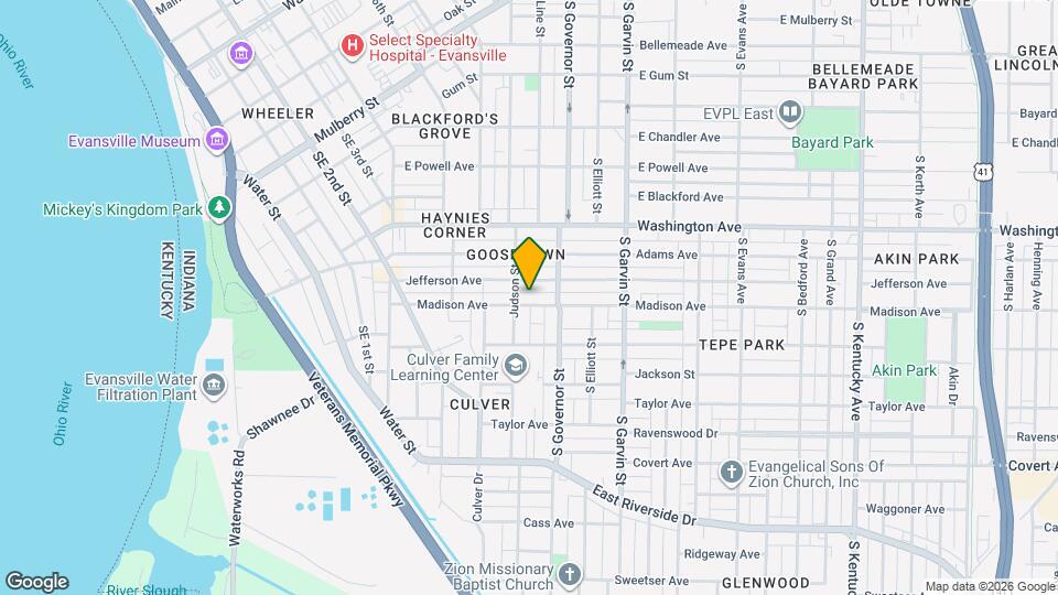 308 Madison Ave Map and Location Details