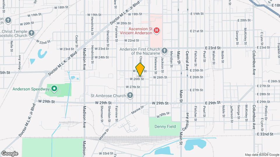 2527 Chase St Map and Location Details