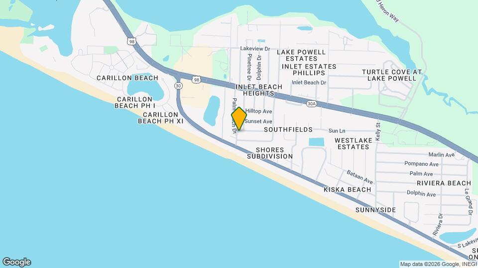 120 Palm Beach Dr Map and Location Details