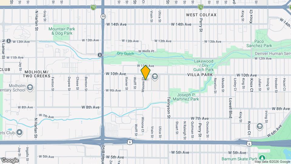 954 Winona Ct Map and Location Details