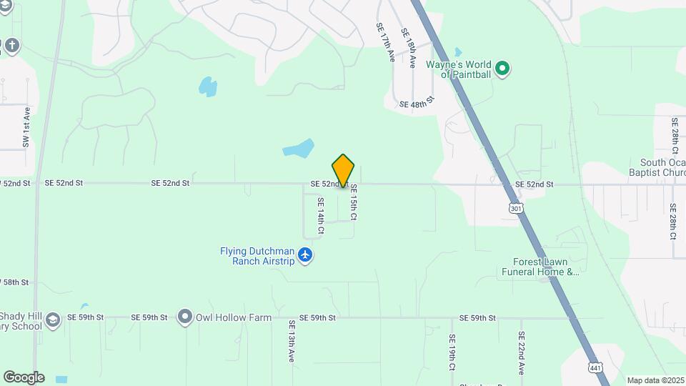 5261 SE 15th Ave Map and Location Details