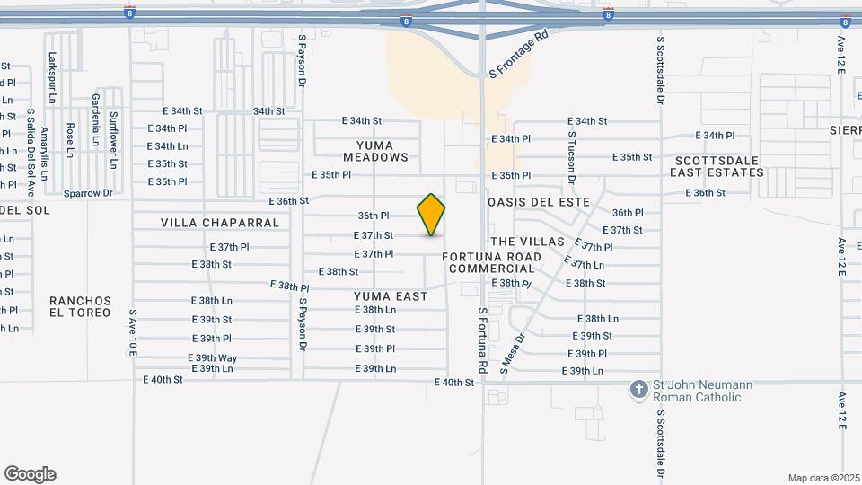 10785 E 37th St Map and Location Details