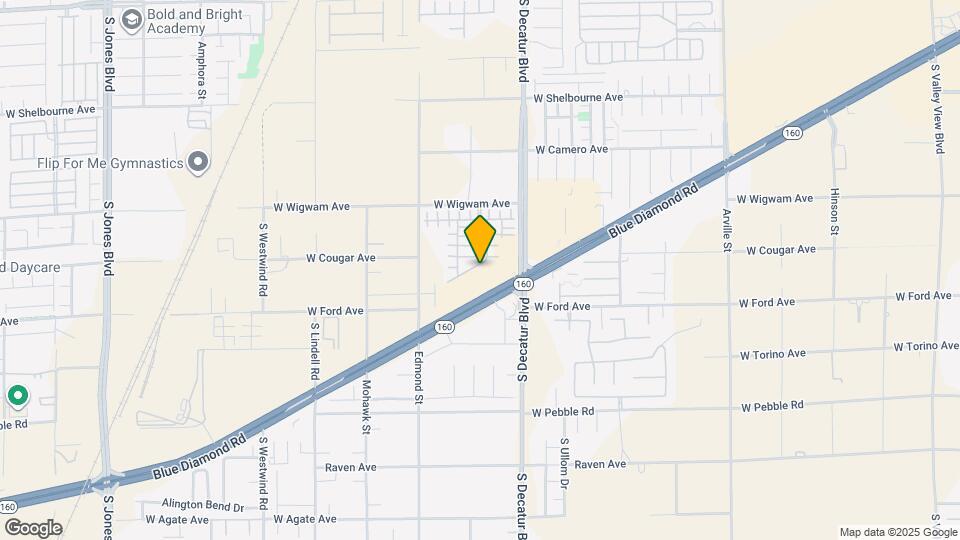 5023 Auburn Skyline St Map and Location Details