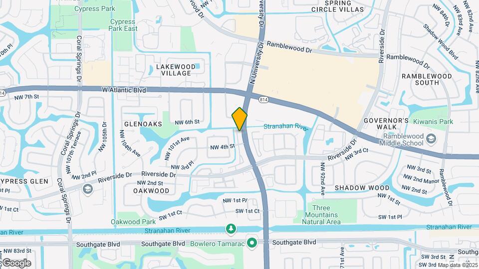 9609 NW 4th St Map and Location Details