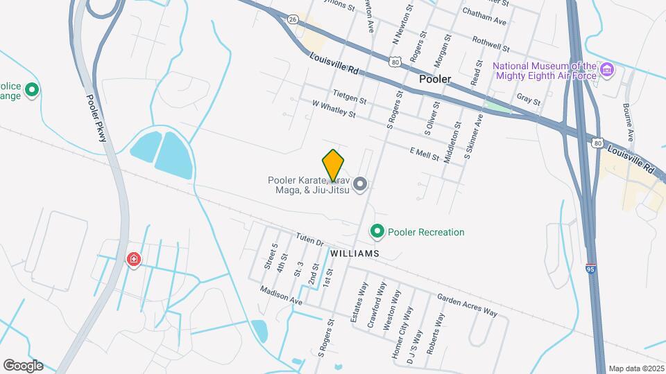 115 Live Oak St Map and Location Details