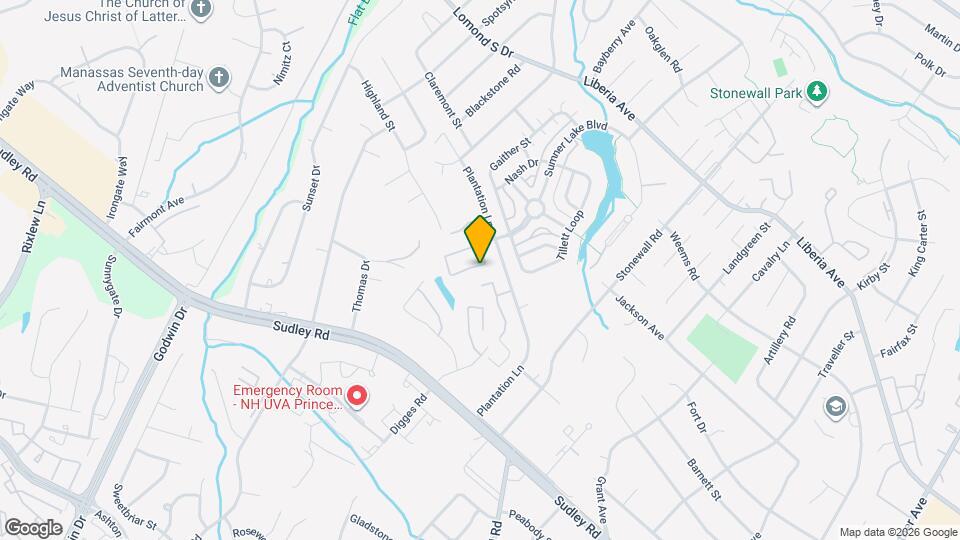 8444 Georgian Ct Map and Location Details