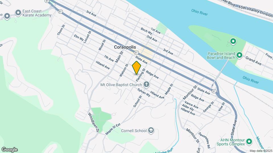1054 Vance Ave, Unit Vance Avenue Apartment 1 Map and Location Details