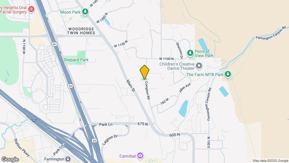 953 N Compton Rd Map and Location Details
