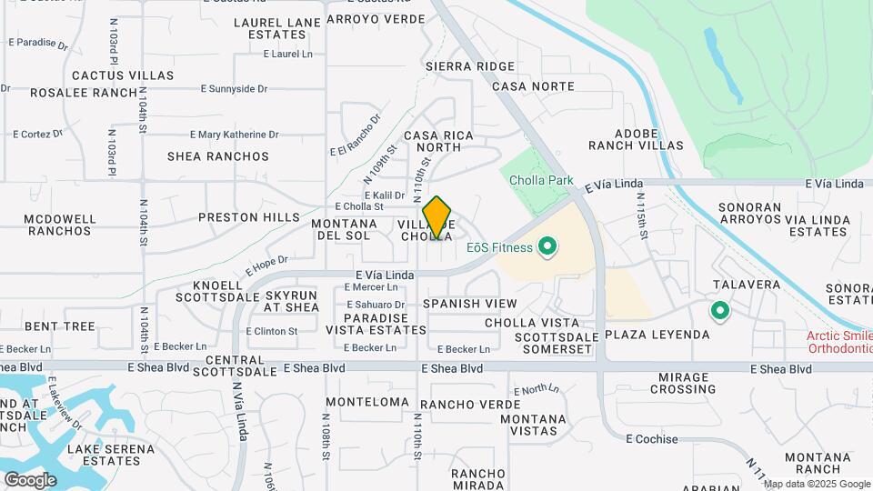 11102 N 111th St Map and Location Details