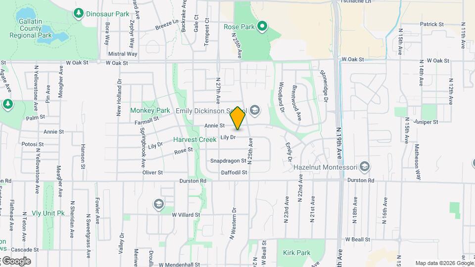 2515 Lily Dr Map and Location Details