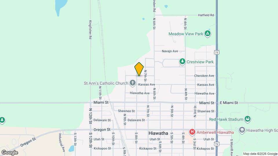 709 Cherokee Ave Map and Location Details