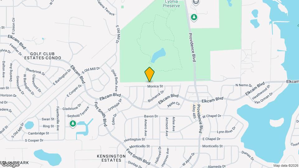 1618 Monica St Map and Location Details