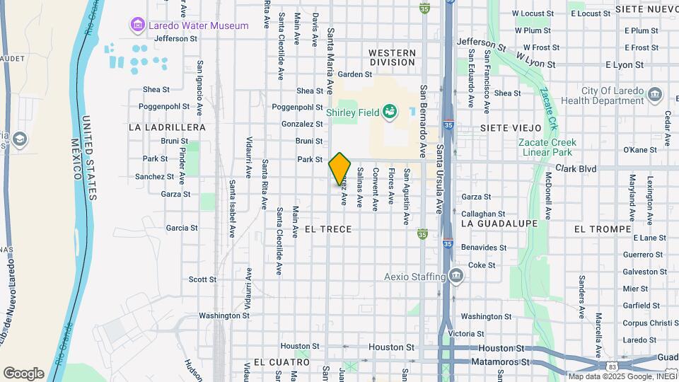 1804 Juarez Ave Map and Location Details