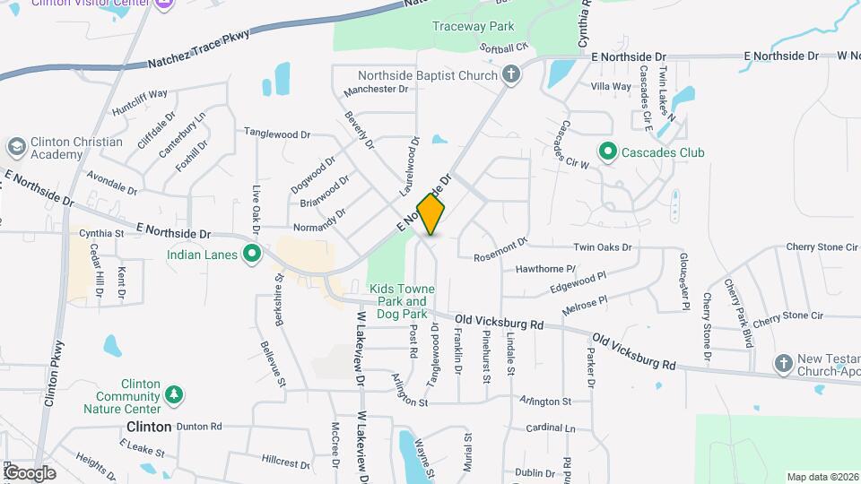 1027 Tanglewood Dr Mapa y Detalles de la Ubicación