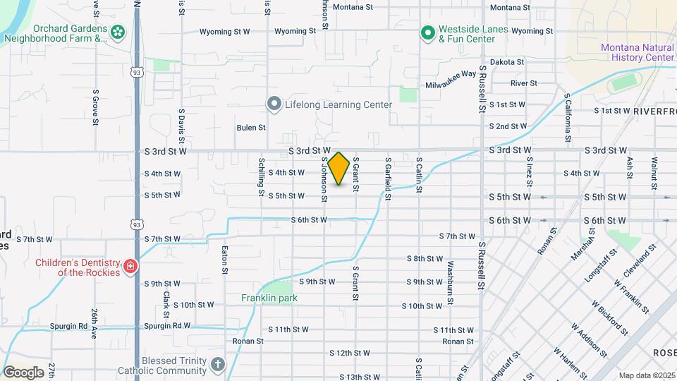 1928 S 5th St W Map and Location Details