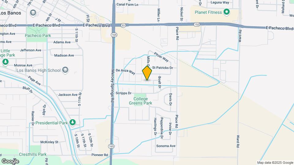 1809 Brooks Ct Map and Location Details