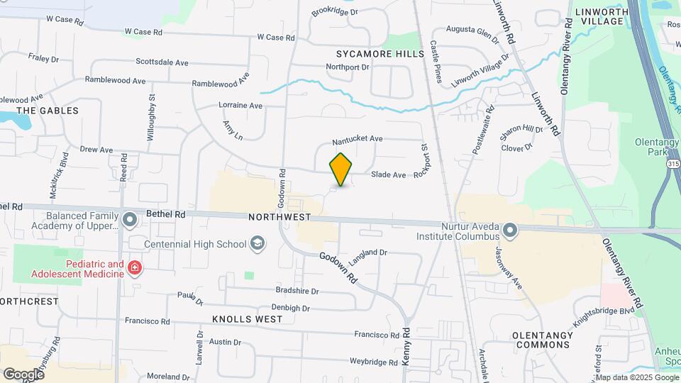 1305 Palmer House Ct Map and Location Details