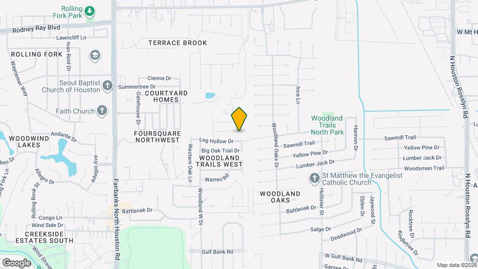 8035 Trail Side Dr Map and Location Details