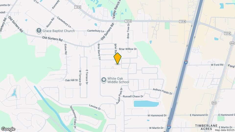 21105 Briar Cove Cir Map and Location Details