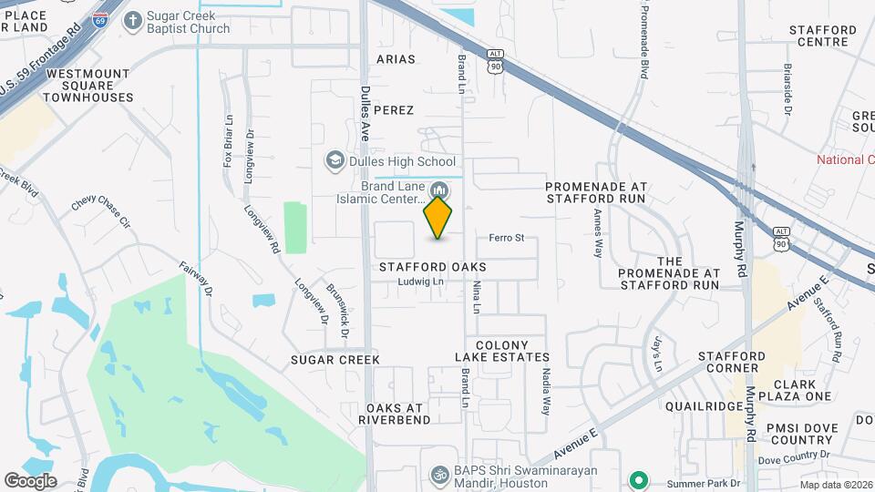 702 Sonfield Dr Map and Location Details