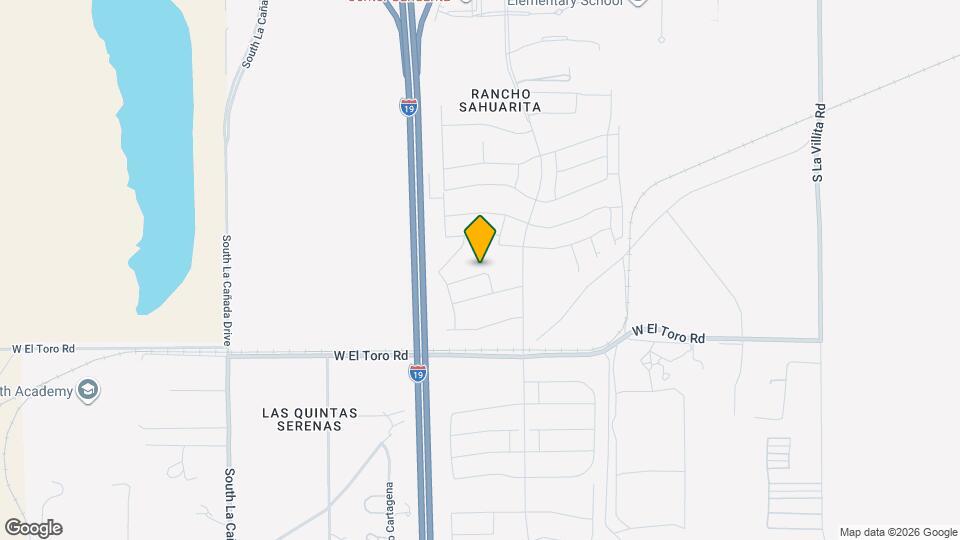 874 W Calle Bombona Map and Location Details