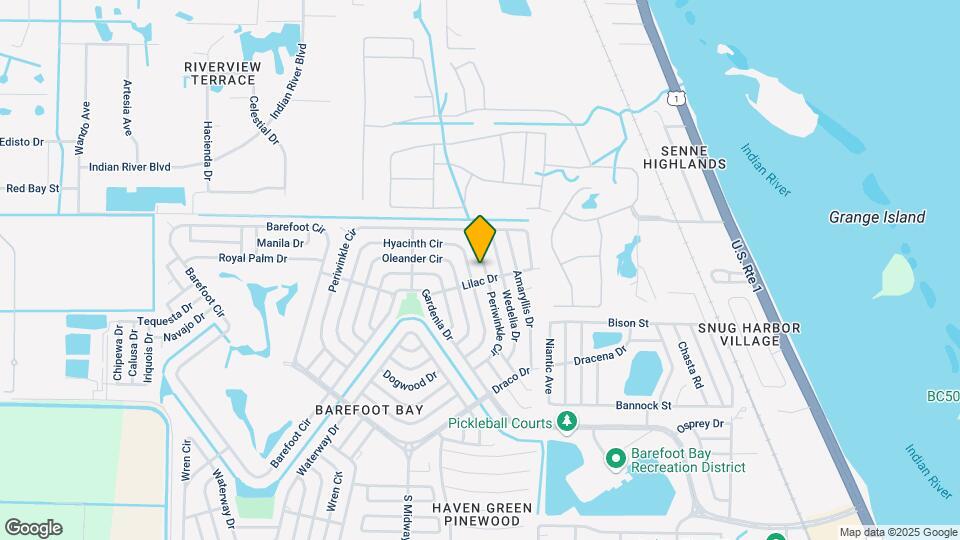 703 Periwinkle Cir Map and Location Details