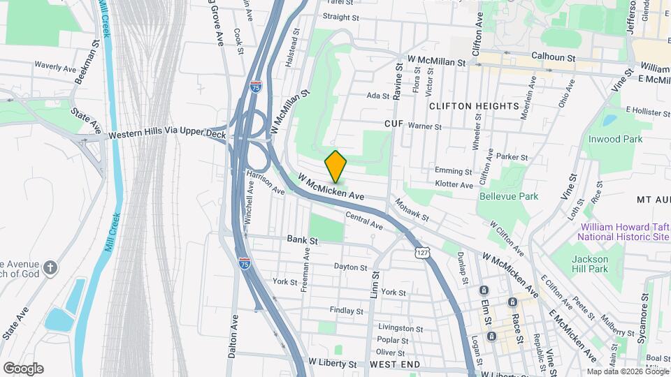 522 W McMicken Ave, Unit 2 Map and Location Details