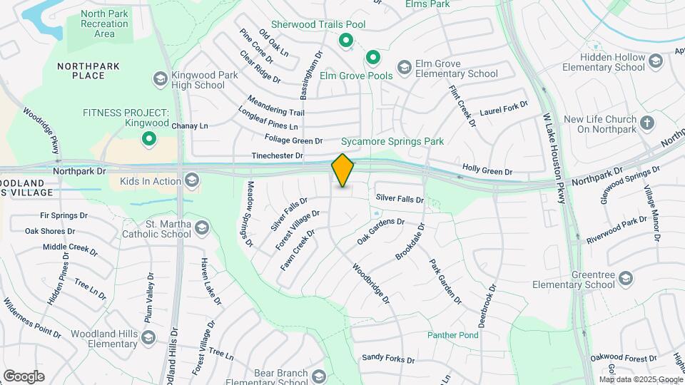 2711 Silver Falls Dr Map and Location Details
