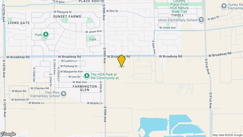 9739 W Parkway Dr Mapa y Detalles de la Ubicación