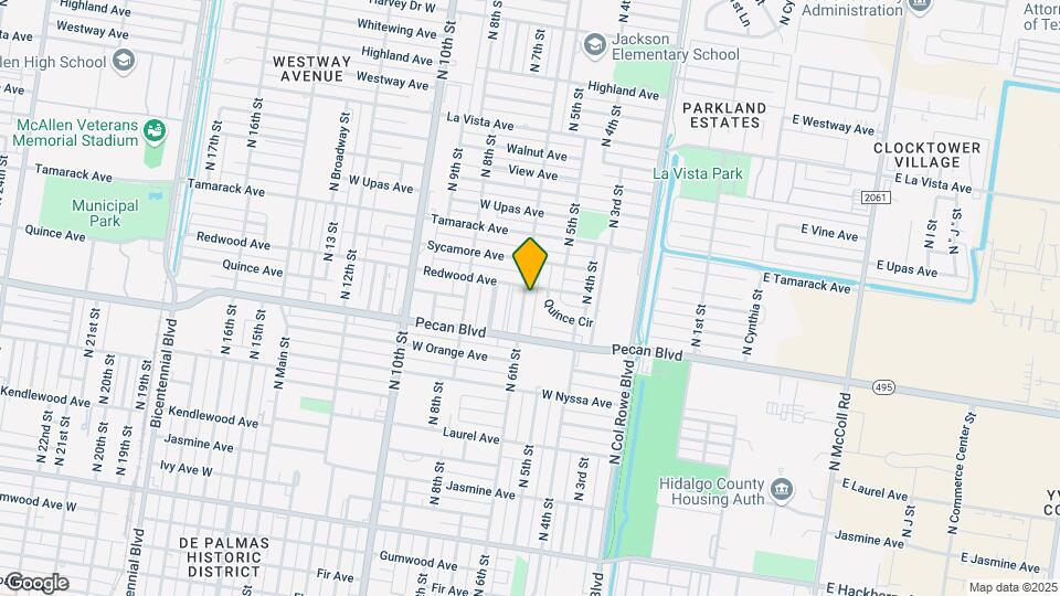 1708 N 6th St Map and Location Details