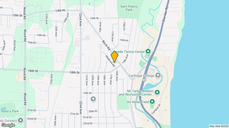 1765 Madison Rd Map and Location Details