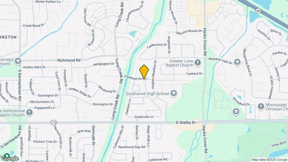 7771 Freehold Dr Map and Location Details