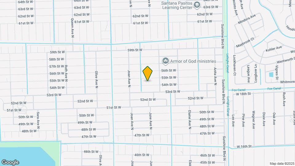 2812 54th St W Map and Location Details