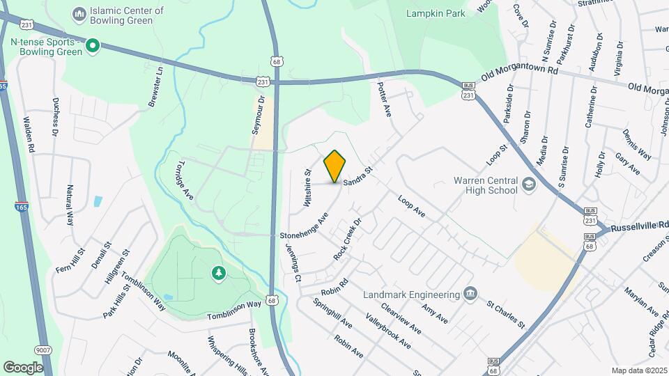 2038 Salisbury Dr Map and Location Details