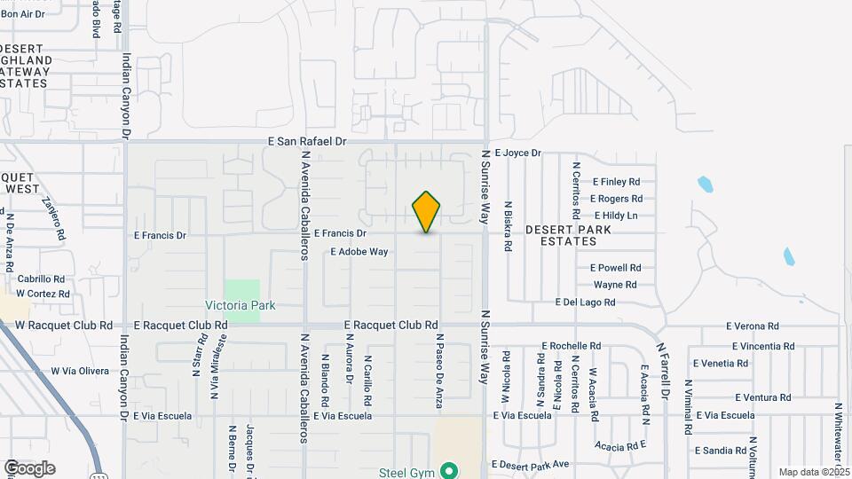 1479 E Francis Dr Map and Location Details