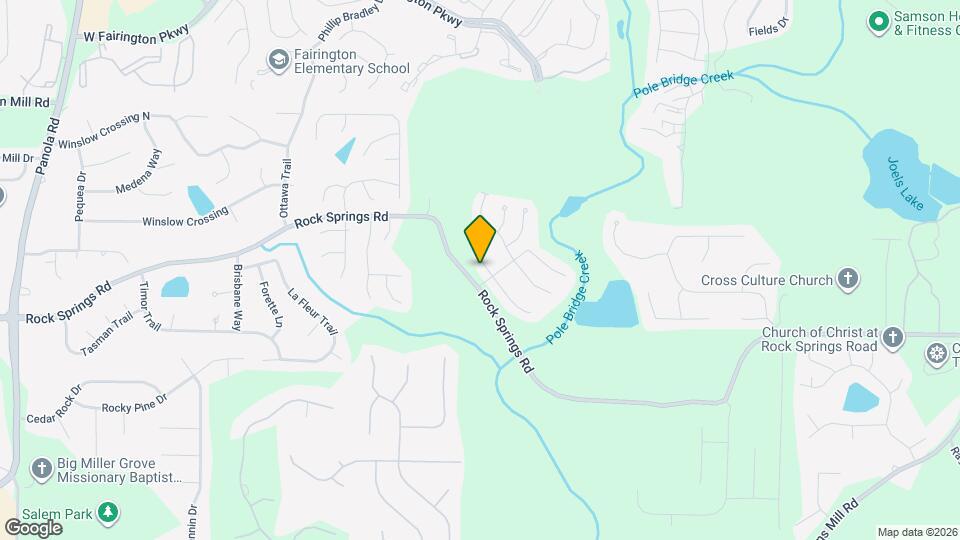 3039 Bonnes Dr Mapa y Detalles de la Ubicación