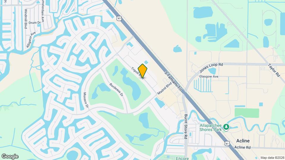 3775 Tripoli Blvd Map and Location Details