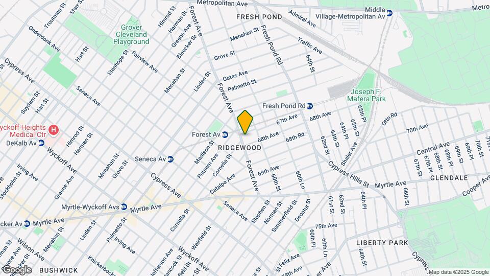 6709 Forest Ave Mapa y Detalles de la Ubicación