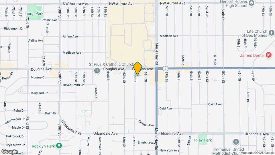 3615 61st St Map and Location Details