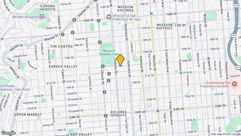 3765 20th St Map and Location Details
