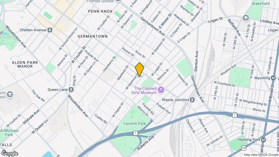 231 W Clapier St Mapa y Detalles de la Ubicación