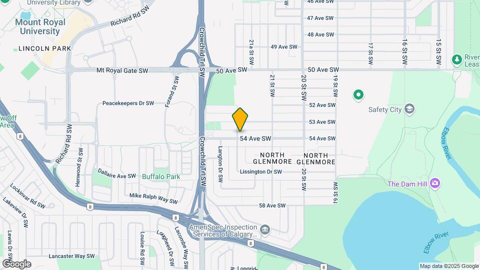 2348 54 Av SW Map and Location Details