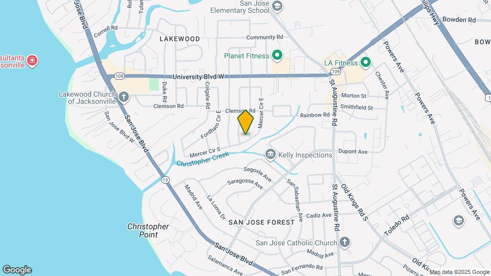 2459 Mercer Cir S Mapa y Detalles de la Ubicación