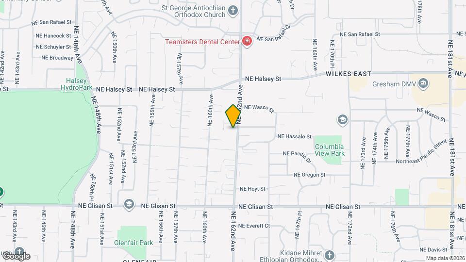 1131 NE 162nd Ave Map and Location Details