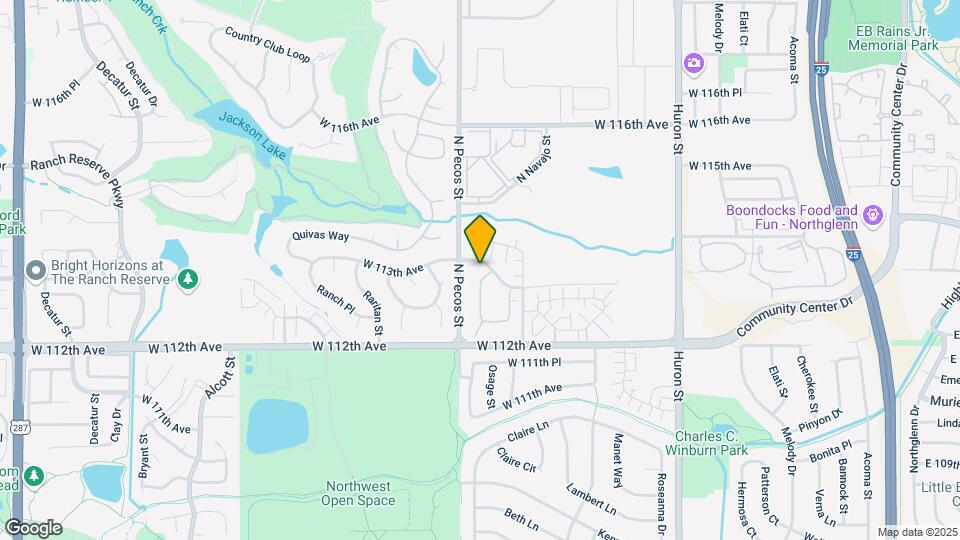 11293 Osage Cir Map and Location Details