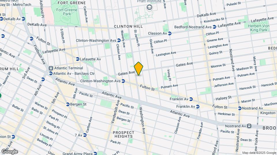 483 Washington Ave Mapa y Detalles de la Ubicación