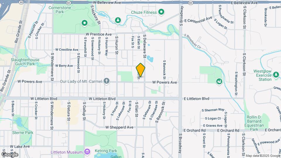 5570 S Elati St Mapa y Detalles de la Ubicación